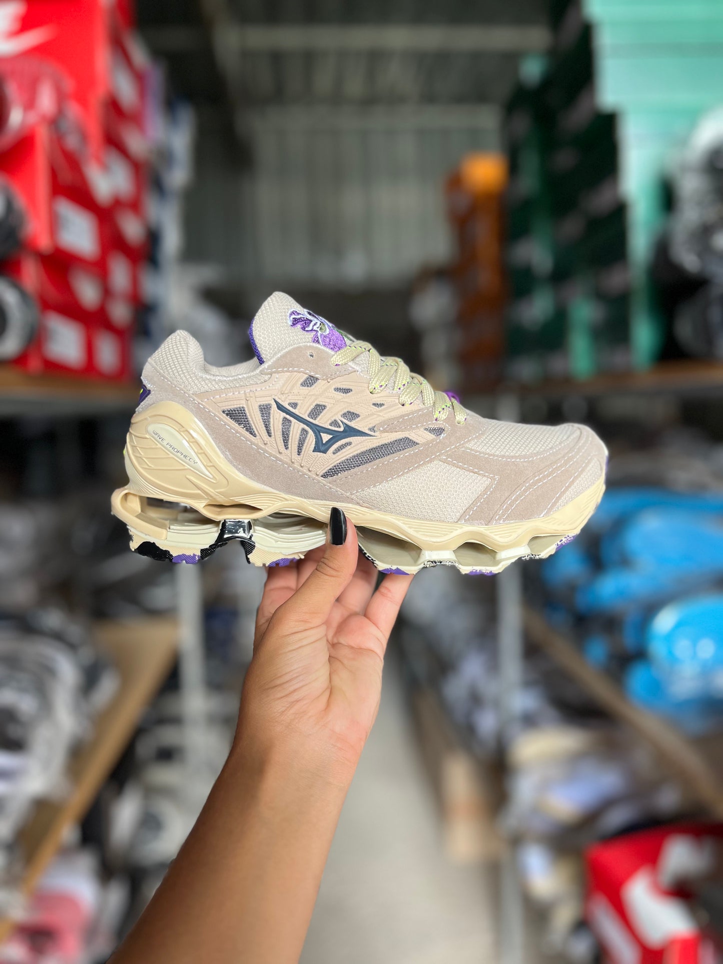 Mizuno Wave Prophecy LS Flor de Lotus